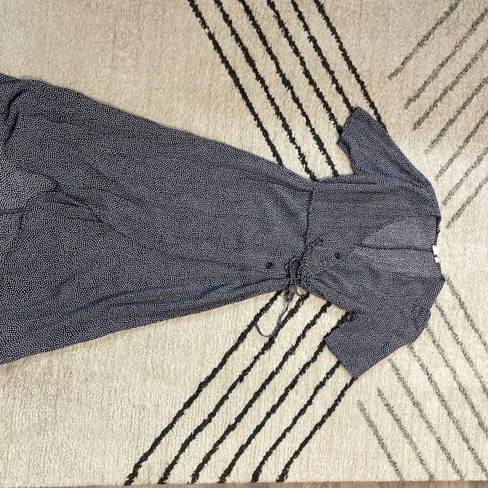 Gap wrap dress with buttons